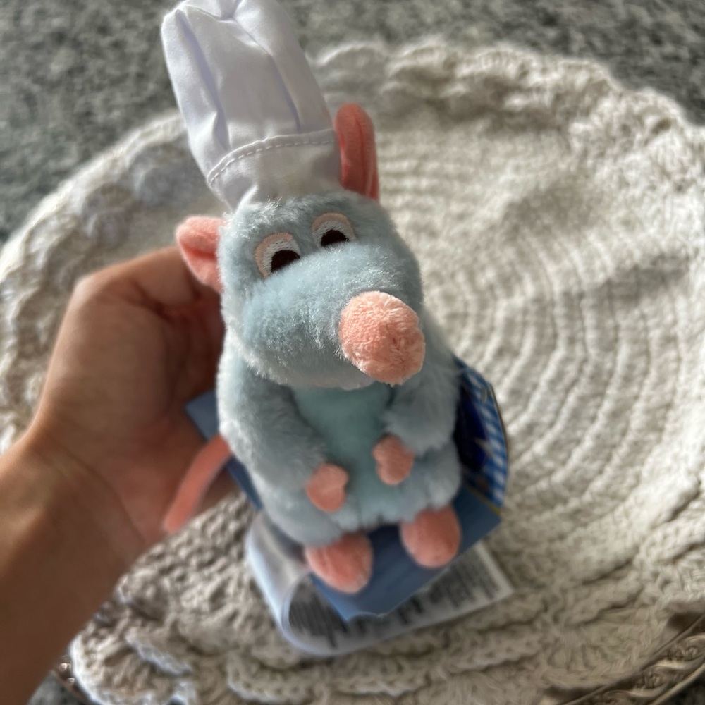 Disney World- Rèmy Magnetic Shoulder Plush – Ratatouille 5'' - Epcot
